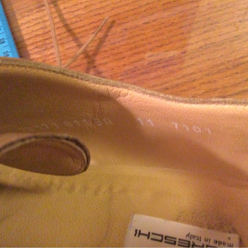 Moreschi Light Brown Oxfords - Picture 4 of 8